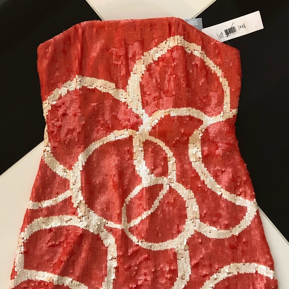 💥 Badgley Mischka Sequin Dress NWT 💥 - Picture 4 of 8